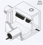 Clapeta alargada (fluidSlot)